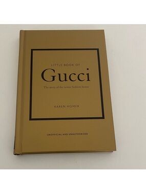 Little Book of Gucci by Karen Homer — Gold Hardcover